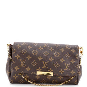 Louis Vuitton MM Favorite Handbag Monogram Canvas